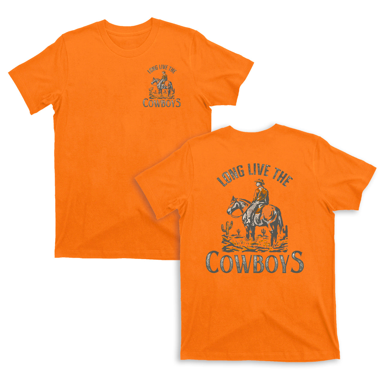 Long Live The Cowboys Horse T-shirts