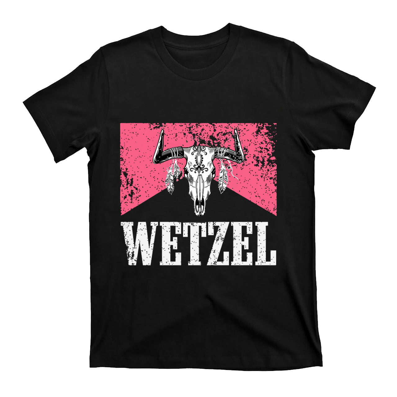 American Wetzel Retro Bullhead Cowboy T-Shirts