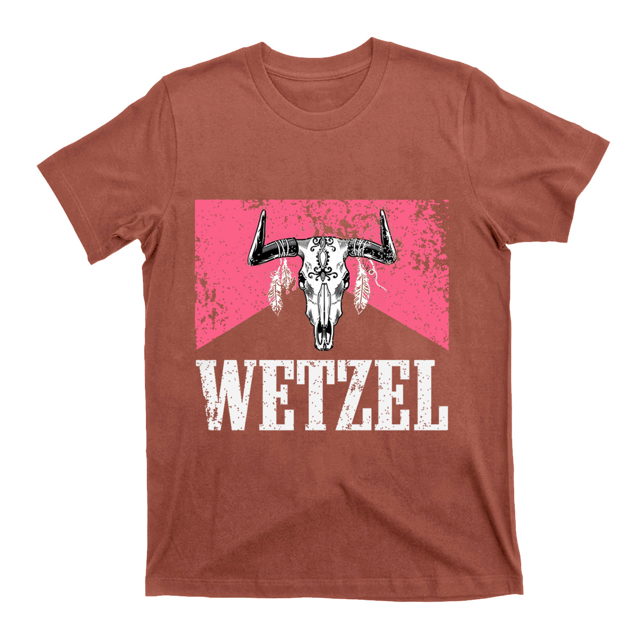 American Wetzel Retro Bullhead Cowboy T-Shirts
