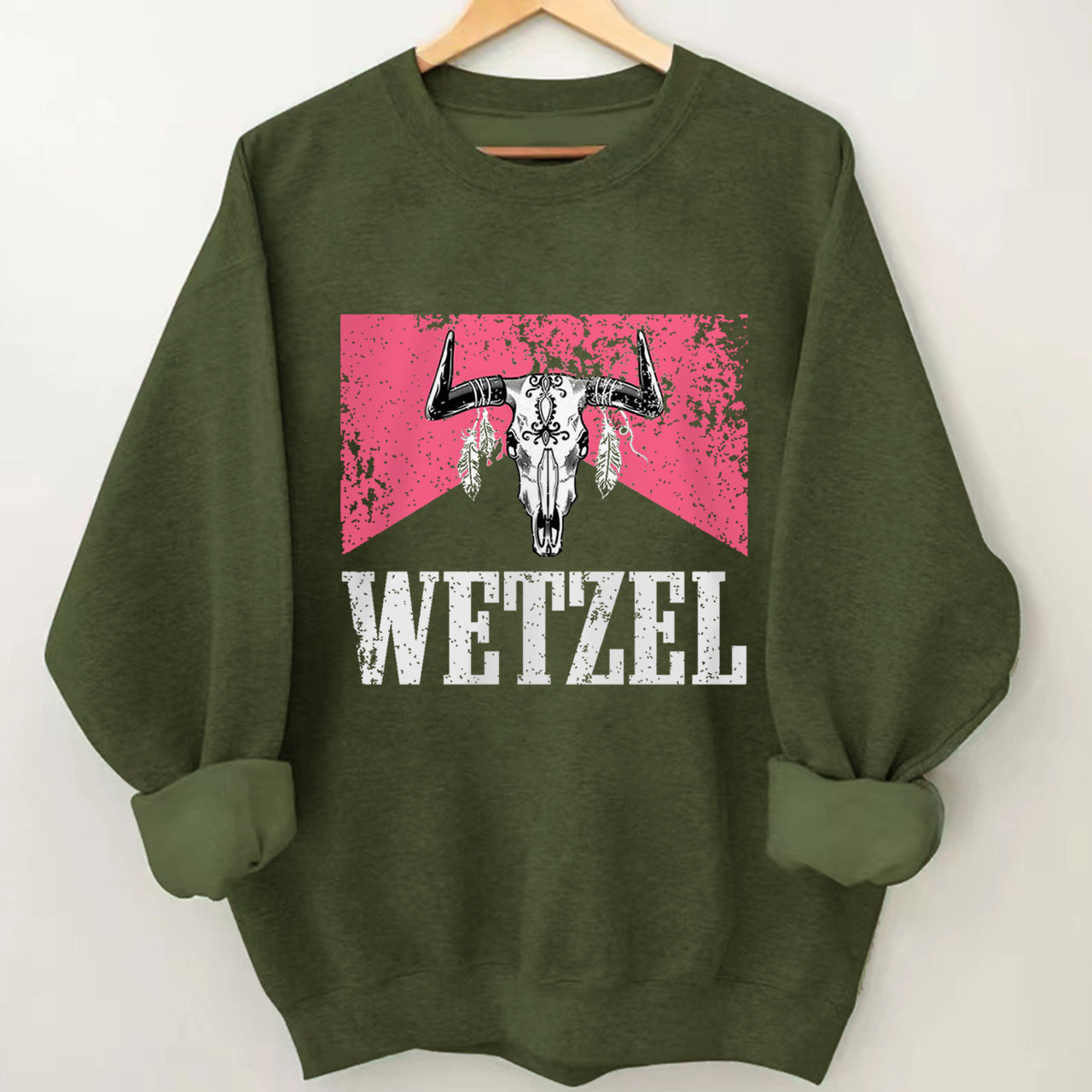 Wetzel Retro Bullhead Sweatshirt