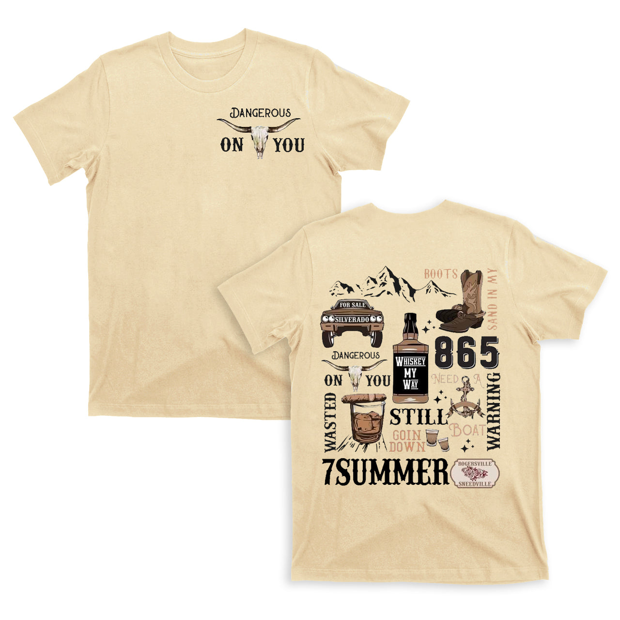 Dangerous On You Cowboy T-Shirts