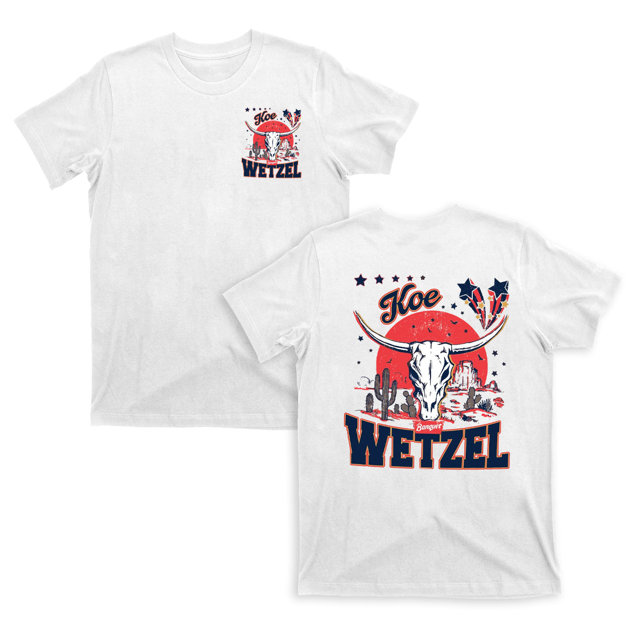 Koe Wetzel Bullhead Cowboy T-Shirts