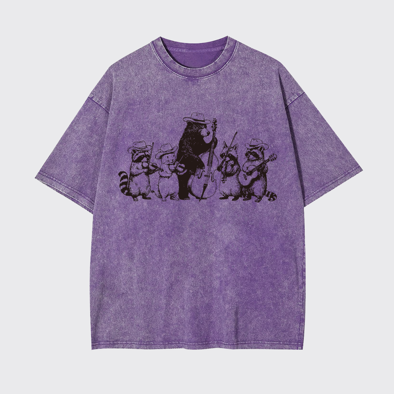 Animal Band Vintage Country Music Garment-dye Tees