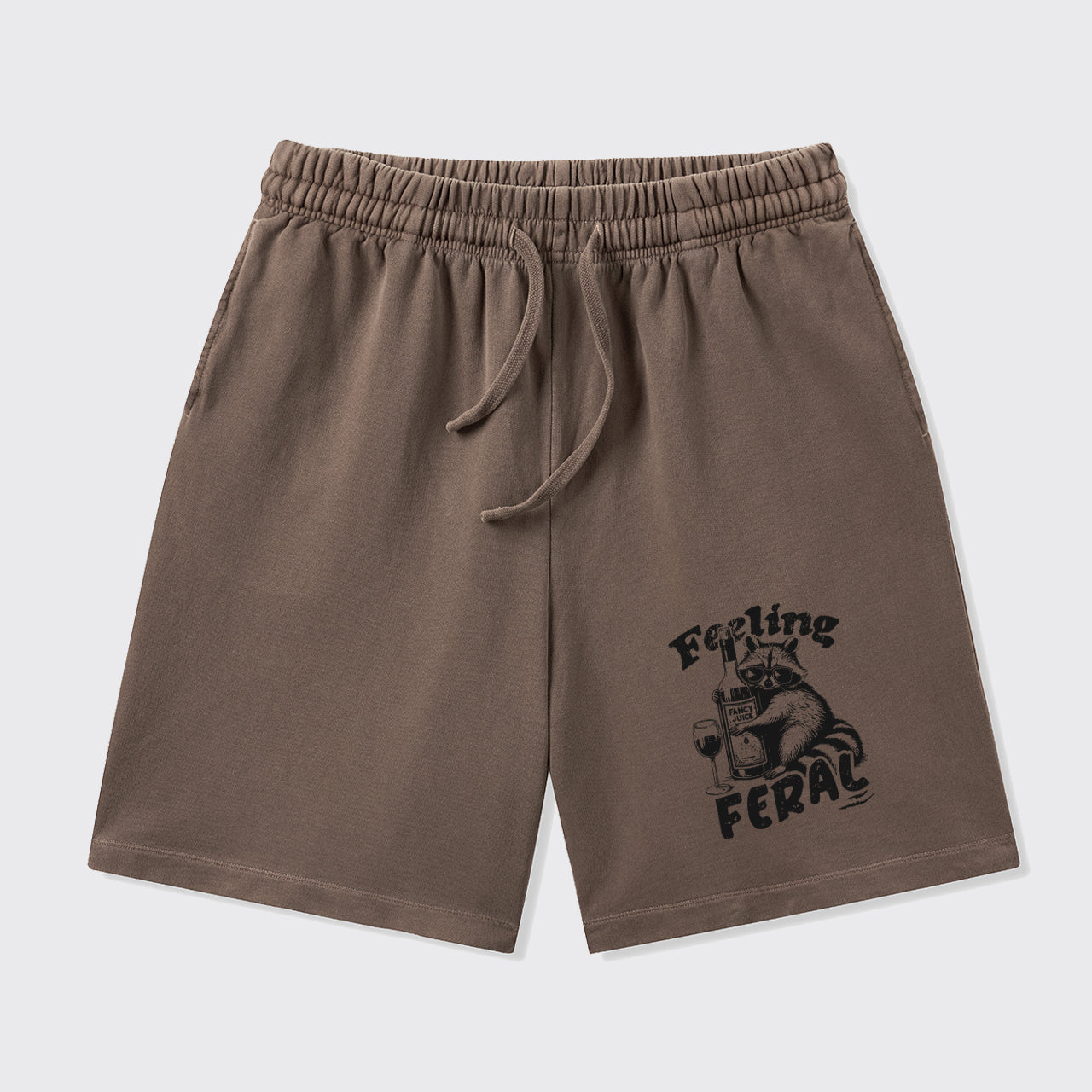 Feeling Feral Of Raccoon_Broncobay Shorts