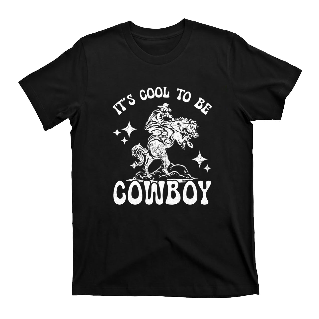 Vintage It's Cool to be Cowboy T-Shirts