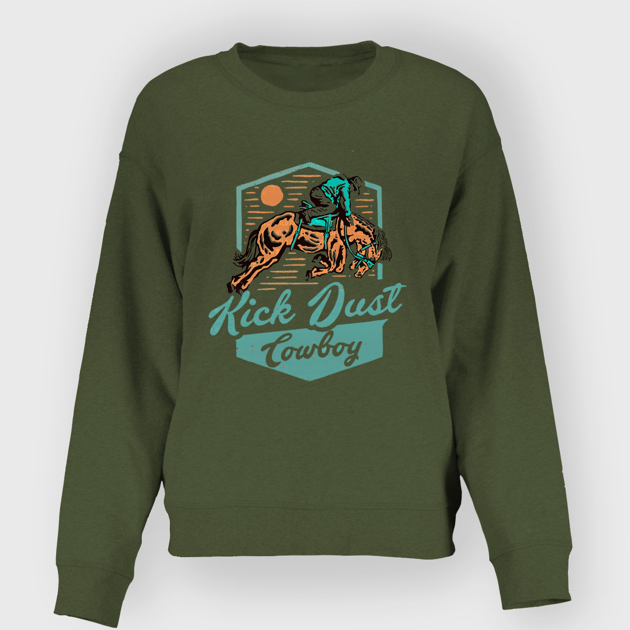 Kick Dust Cowboy Sweatshirt