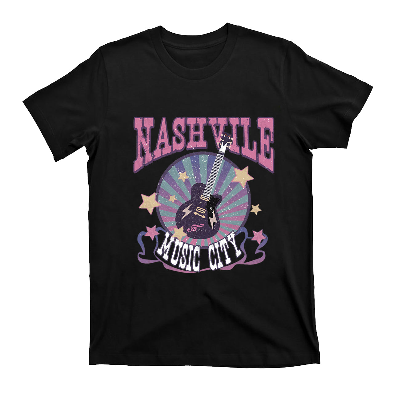 Nashville Music City Purple Rain T-Shirts