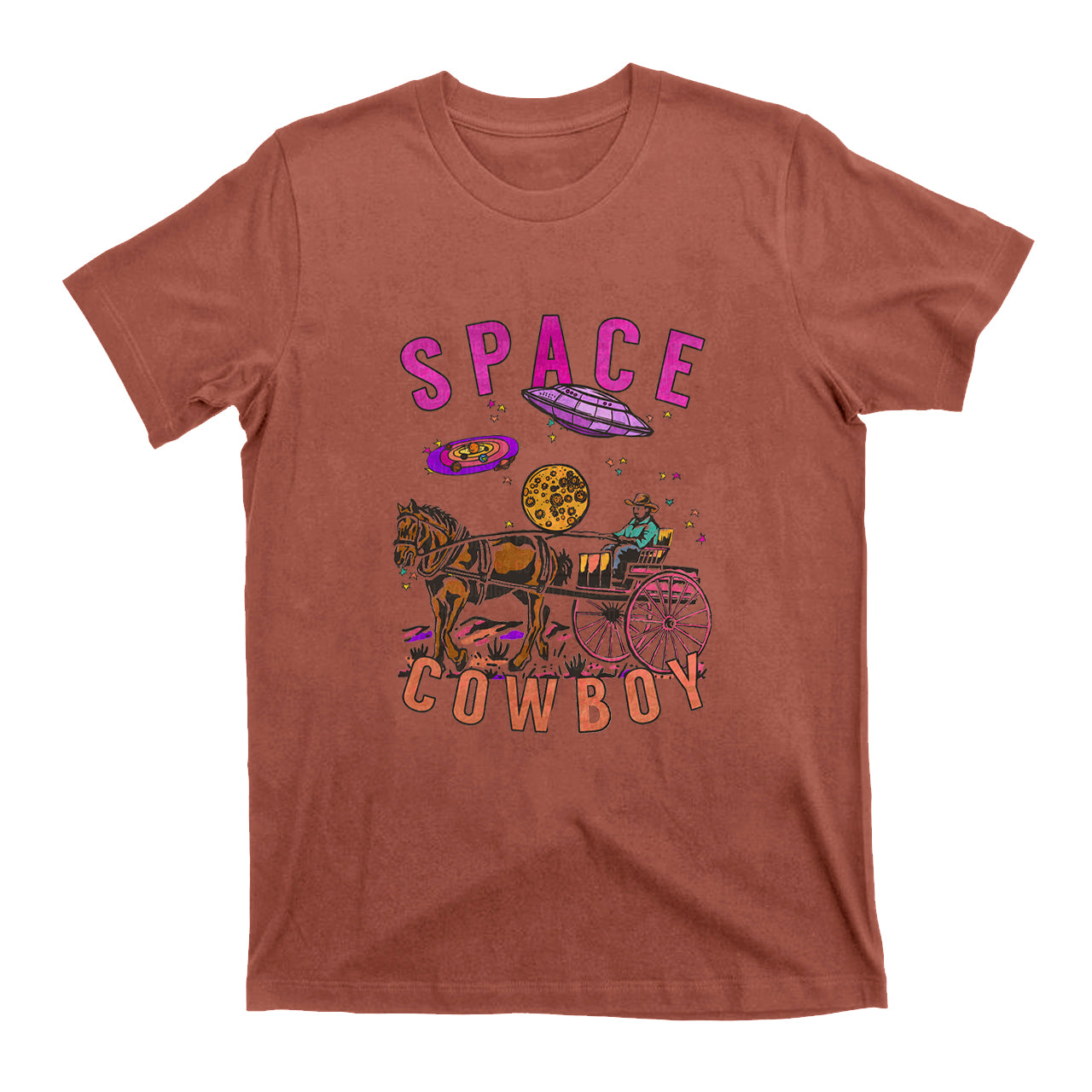 Space Cowboy Vintage Style T-Shirts