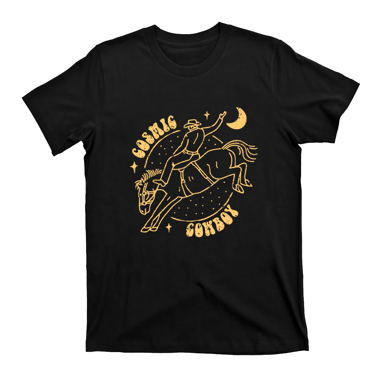 Cosmic Cowboy Sky Star T-Shirts