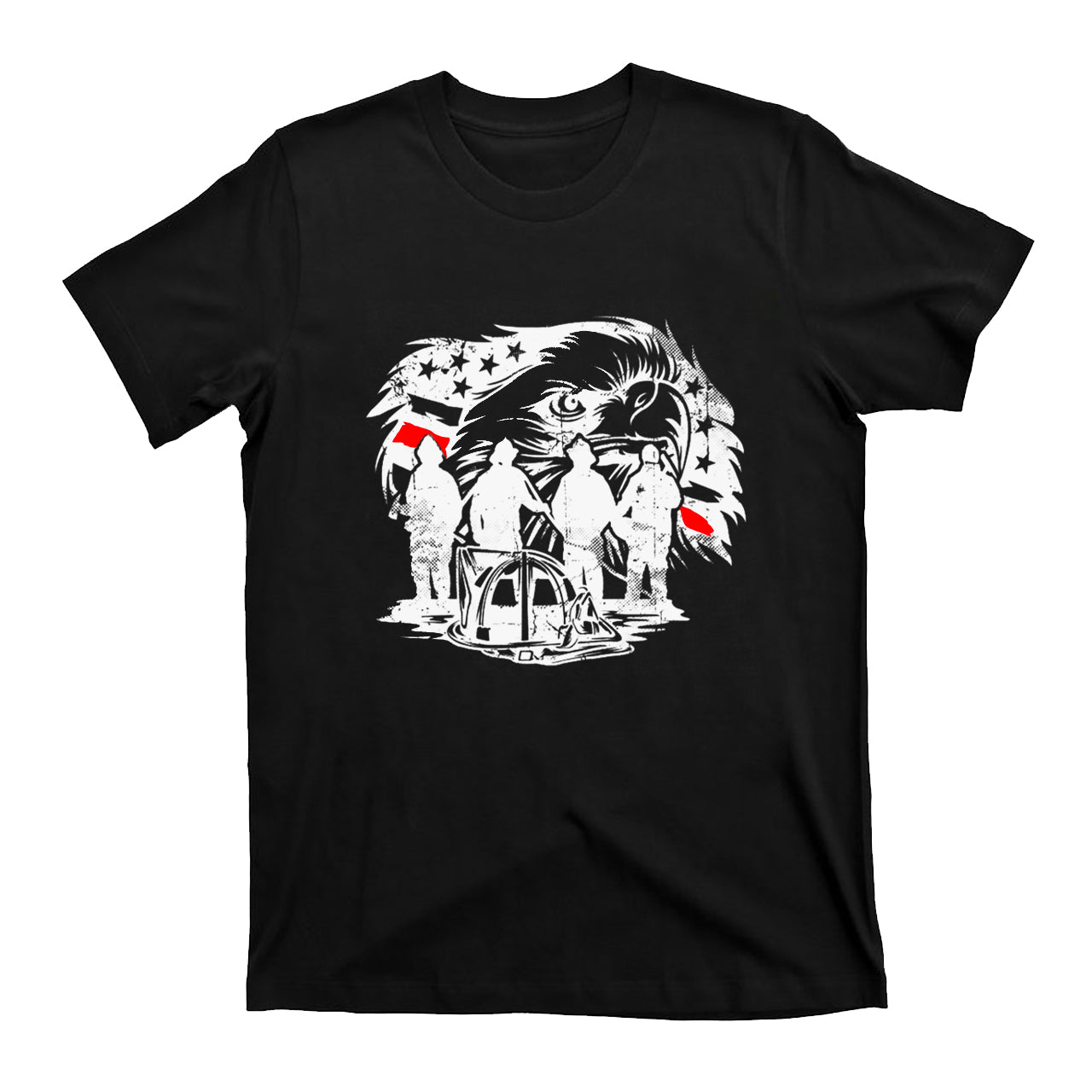 West US Firefighter Eagle T-shirt