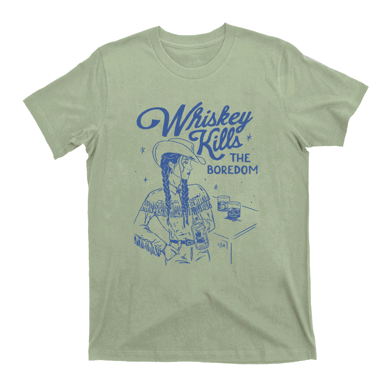 Whiskey Kills The Boredom T-Shirts