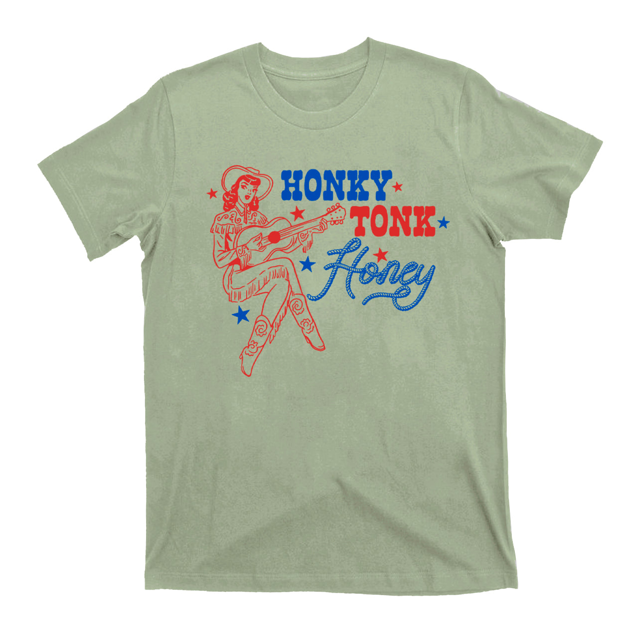 Honky Tonk Honey Western Cowgirl T-Shirts