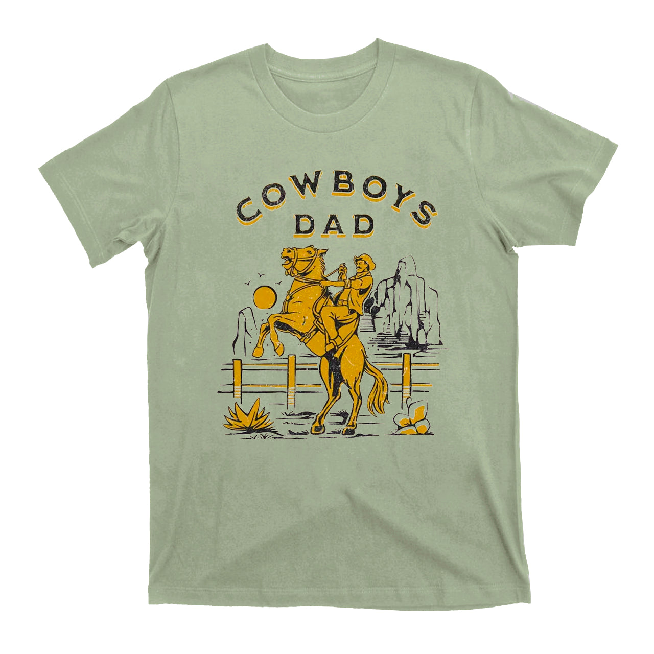 Cowboys Dad-Western Cowboy Country T-Shirts