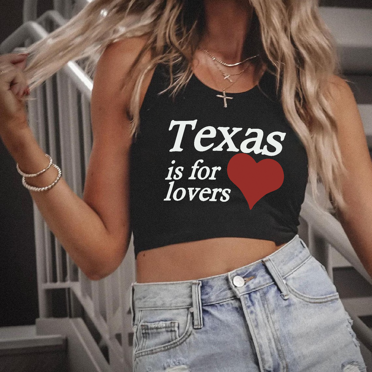Texas Is For Lovers Tank Top