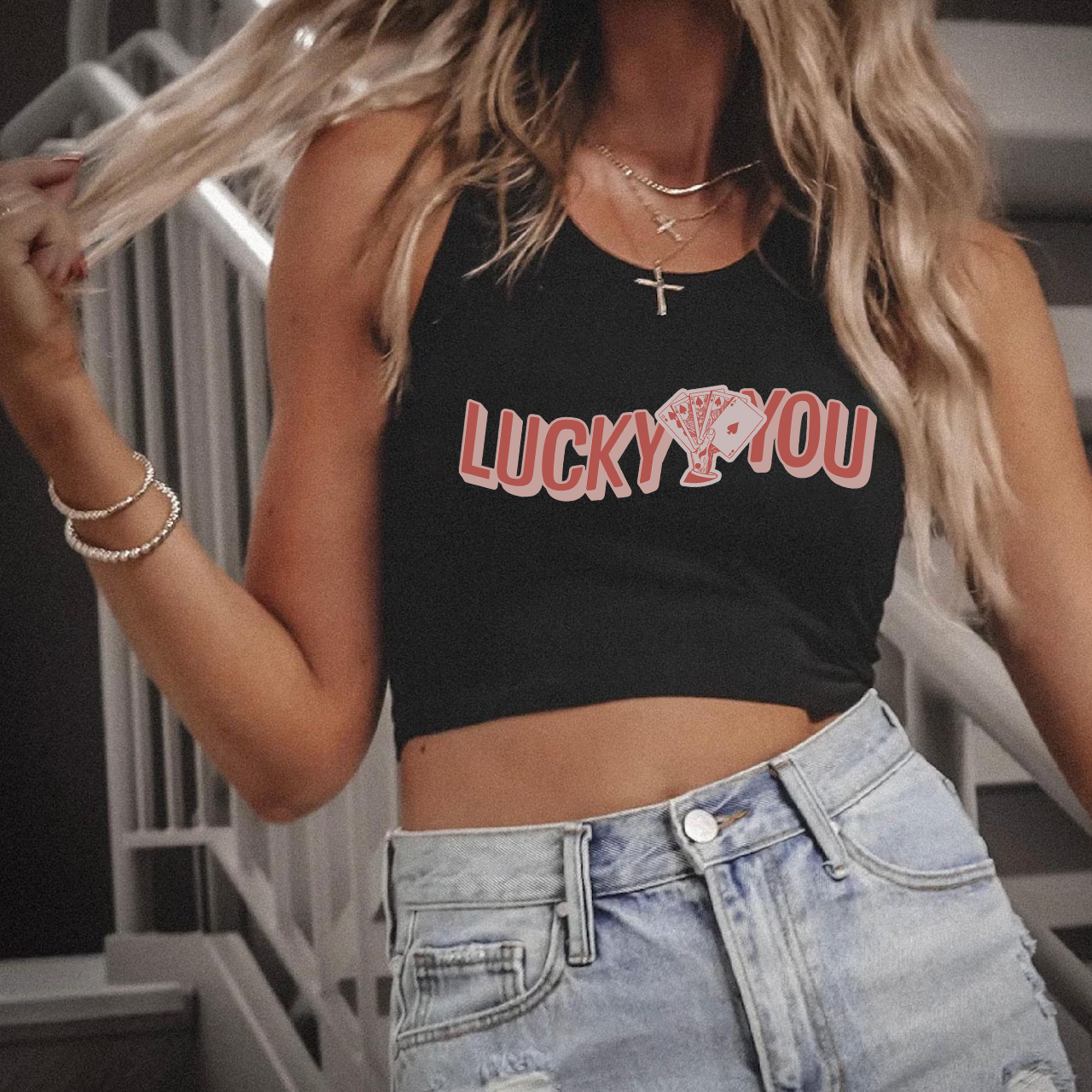 Lucky Girl Syndrome Tank Top