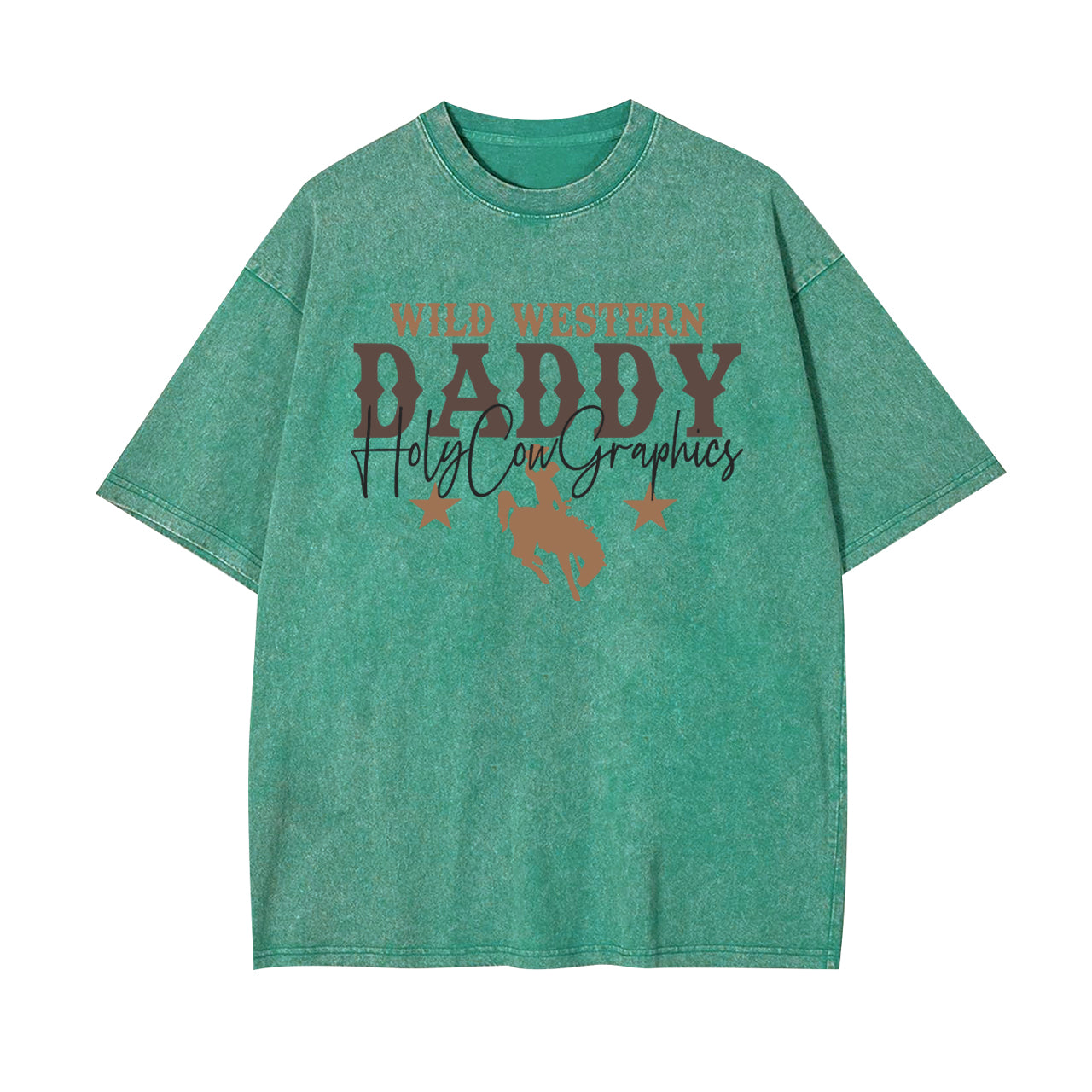 [Copy]The Cool Dad 90s Cowboy Garment-dye Tees