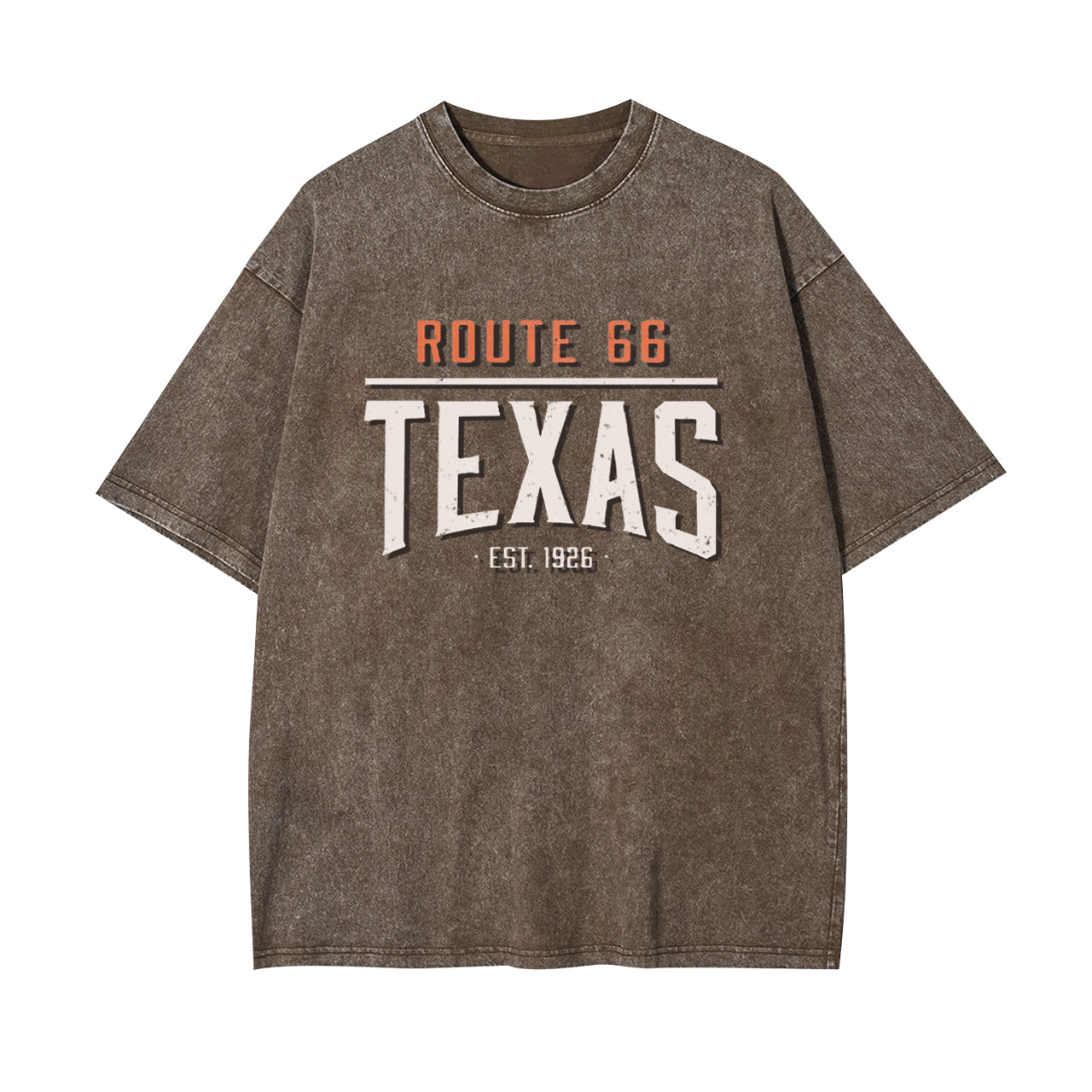 Texas Route 66  Garment-dye Tees