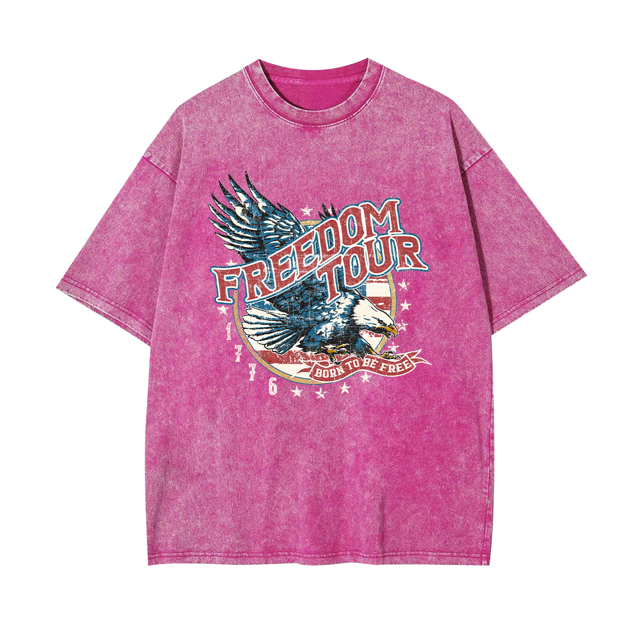 Born to Be Free 1776 Garment-dye Tees