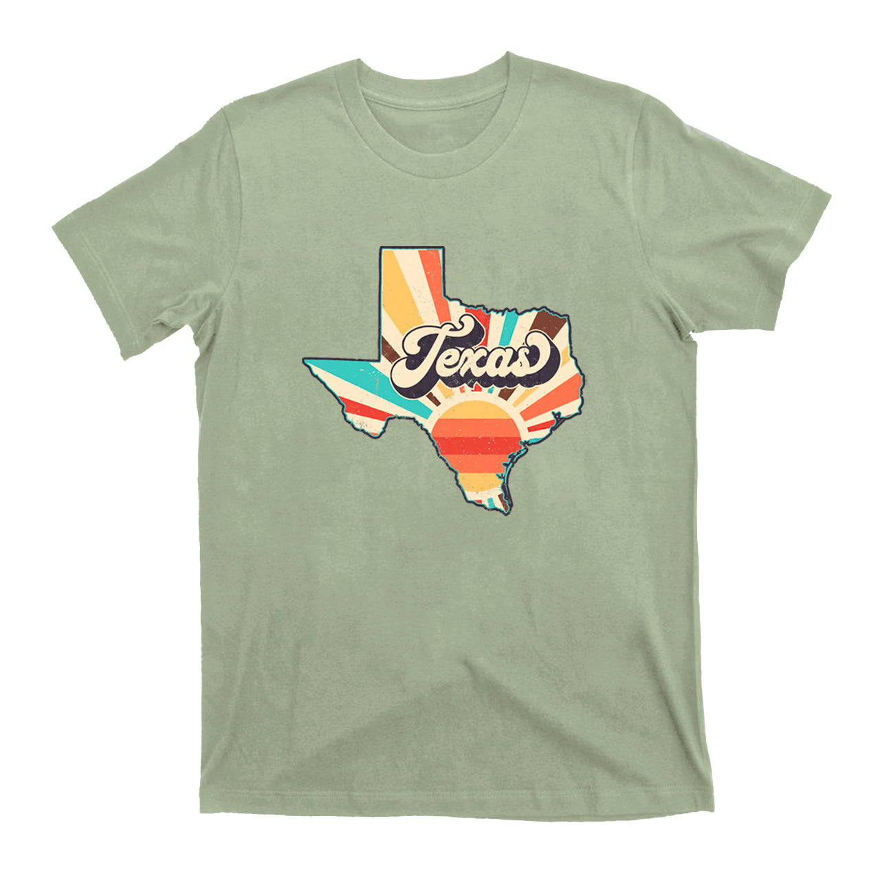 Retro Texas States Clipart T-Shirts