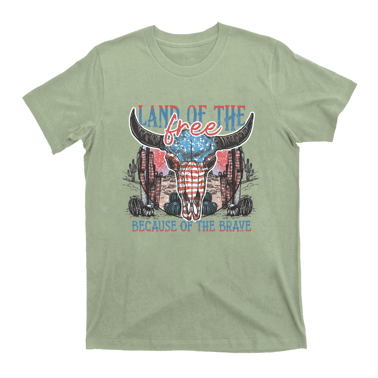 4th Of July And Cow Skull T-Shirts