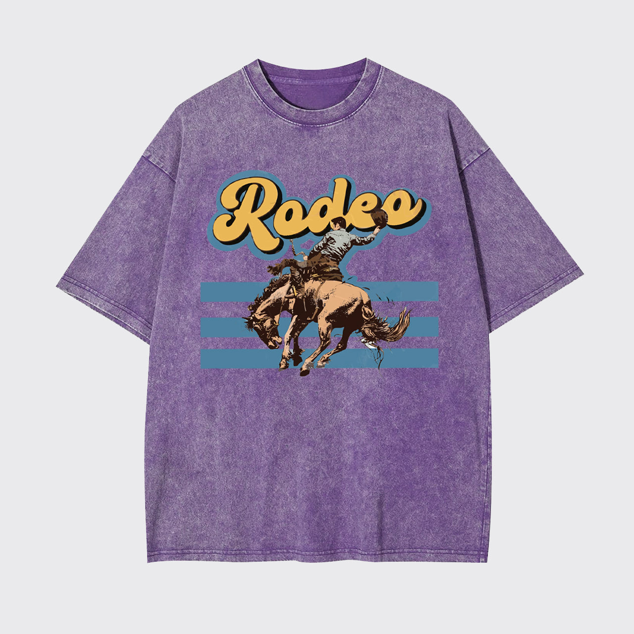 Western Rodeo Cowboy Garment-dye Tees