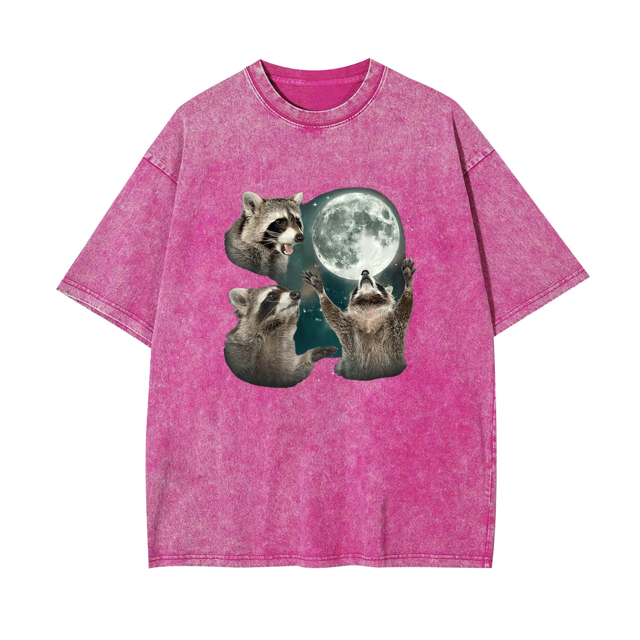 Three Raccoons Garment-dye Tees