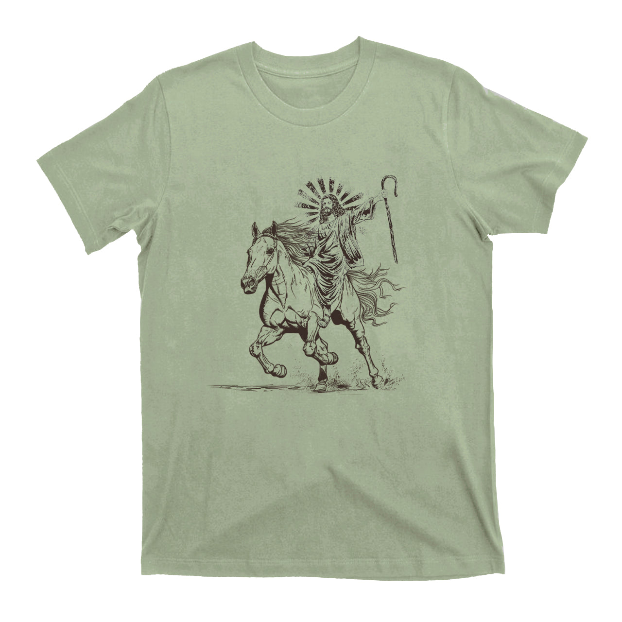 Jesus Riding Horse T-Shirts