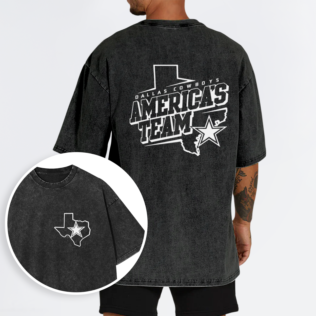 Texas Dallas Cowboys America��s Team Garment-dye Tees