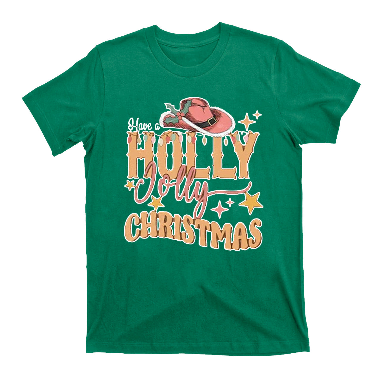 Have A Holly Jolly Christmas Western Cowboy T-Shirts