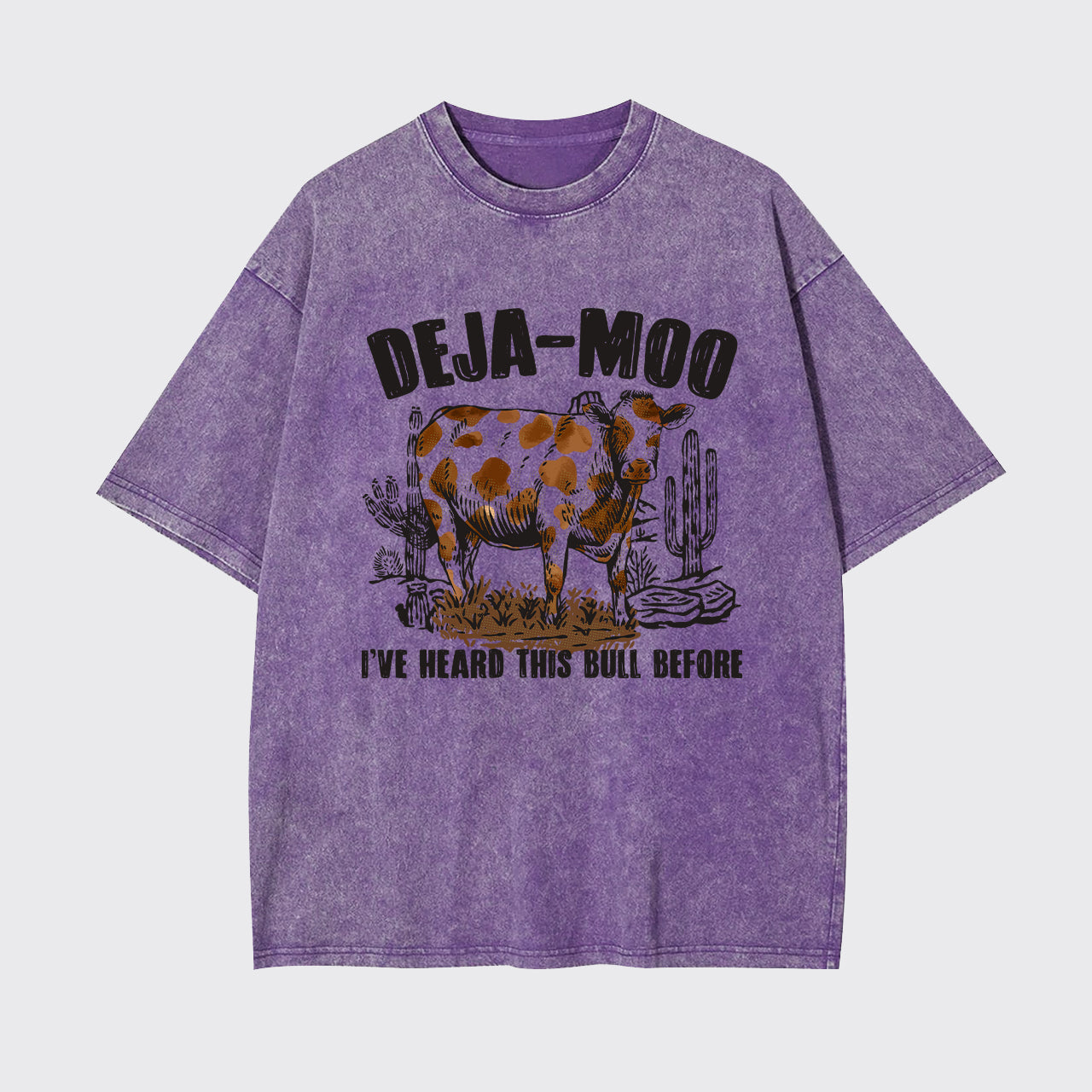 Deja-Moo Garment-dye Tees