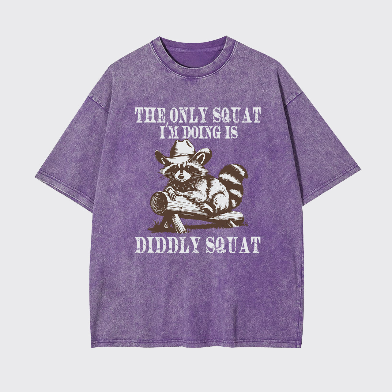 The Only Squat I'm Doing Garment-dye Tees