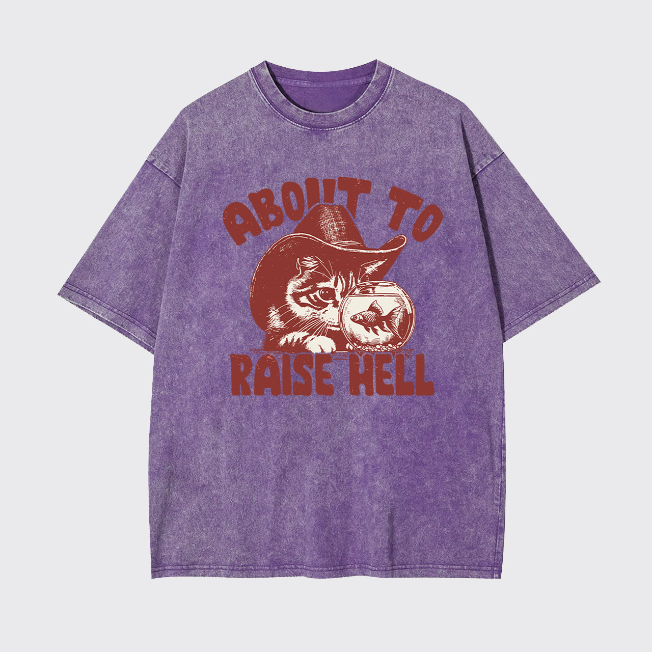 About To Raise Hell Garment-dye Tees