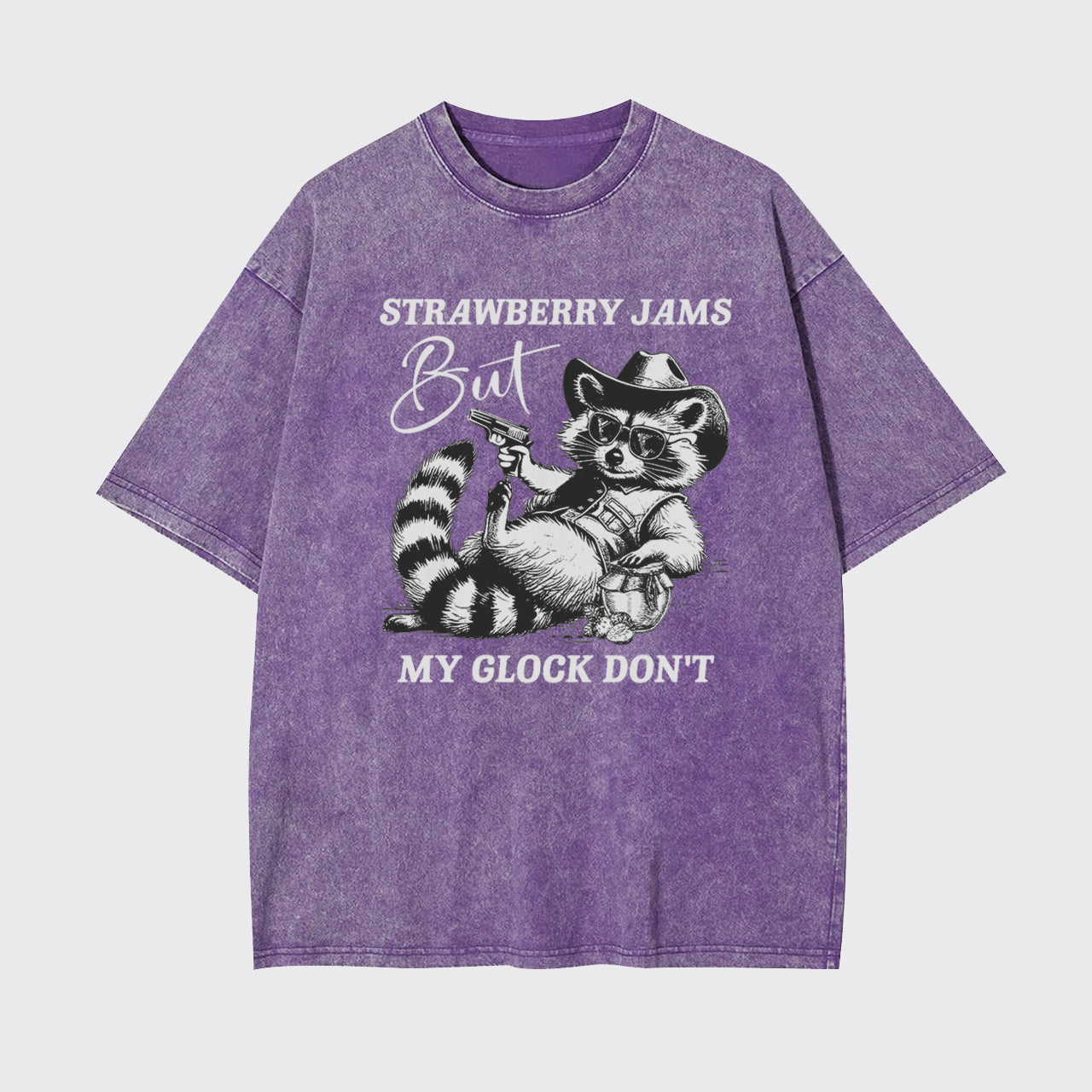 Funny Trash Raccoon Garment-dye Tees