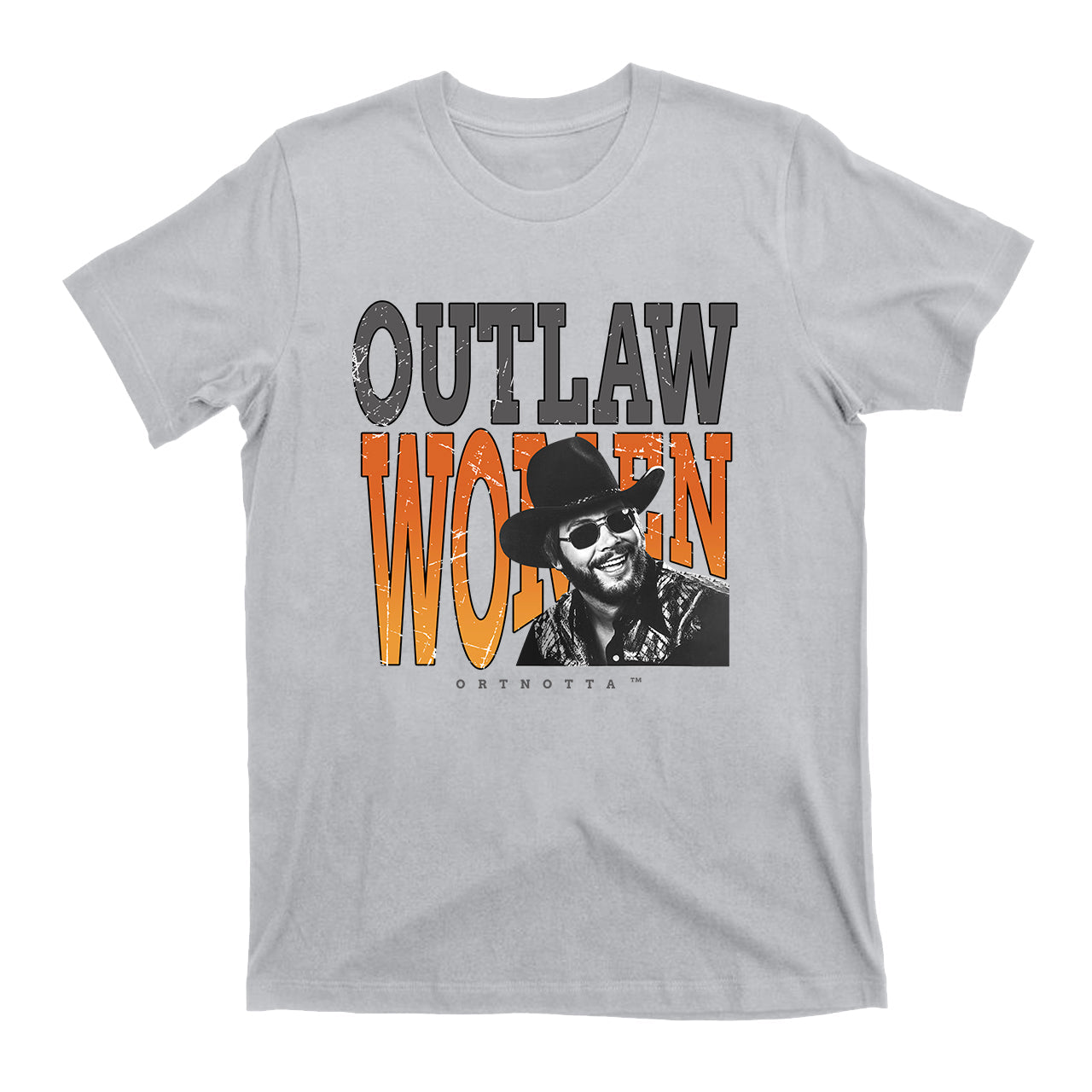 Outlaw Women Hank Western Retro Boho Hippie Shirt