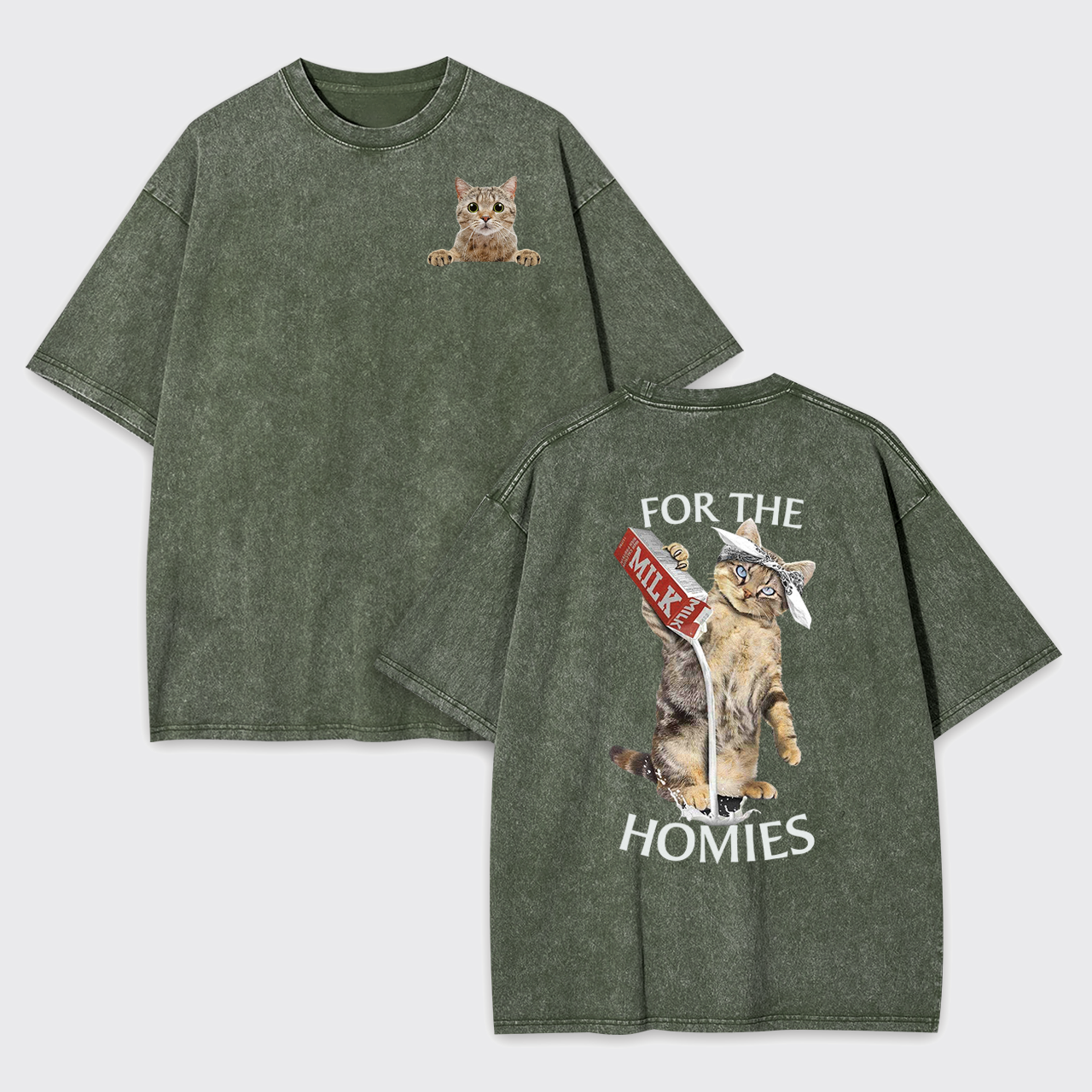 For The Homies Garment-dye Tees