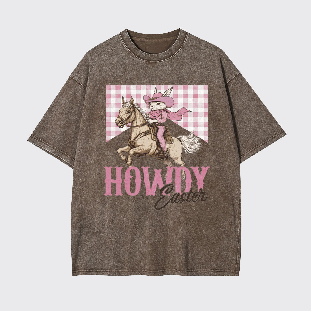 Western Easter Bunny Garment-dye Tees