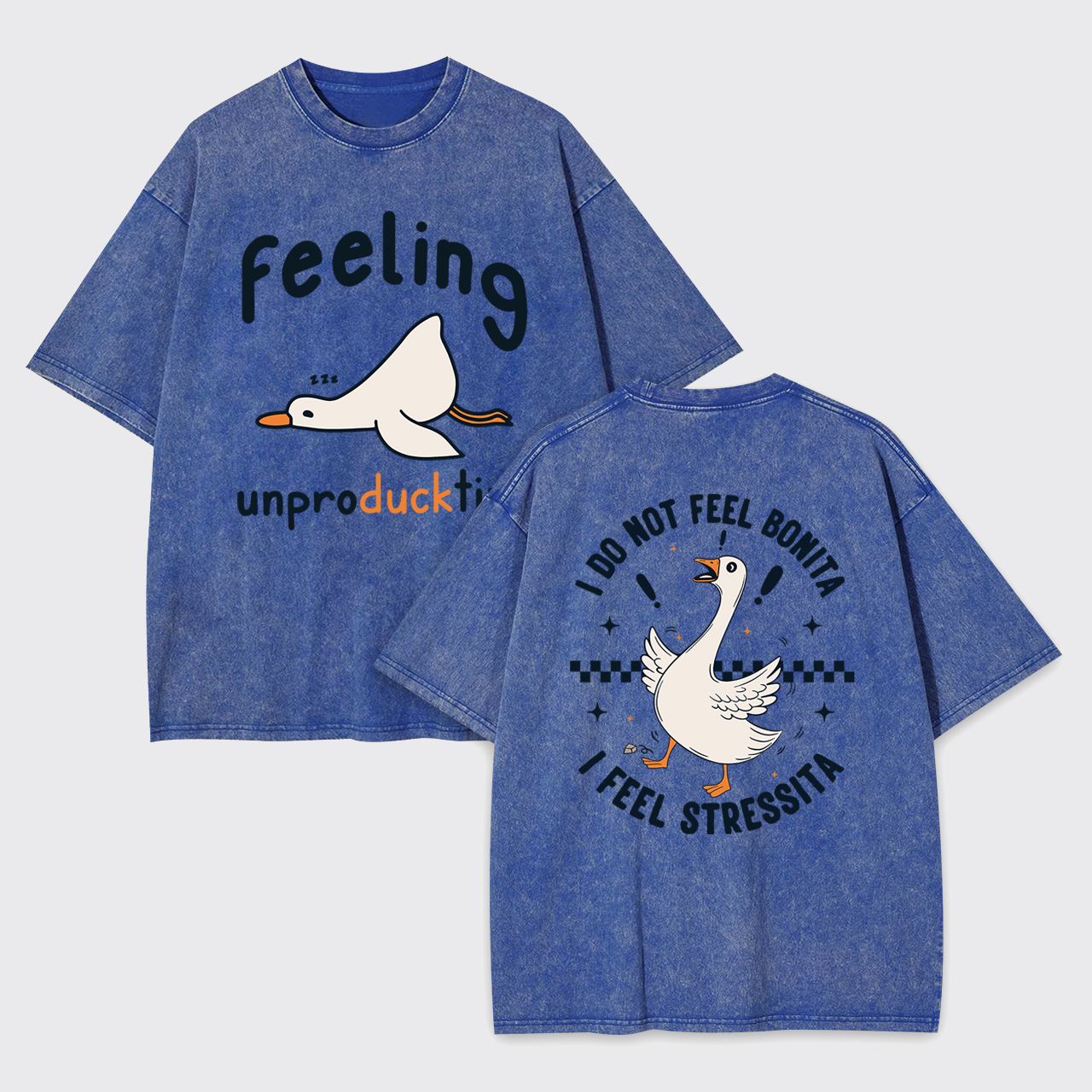 Feeling Unproducktive Garment-dye Tees