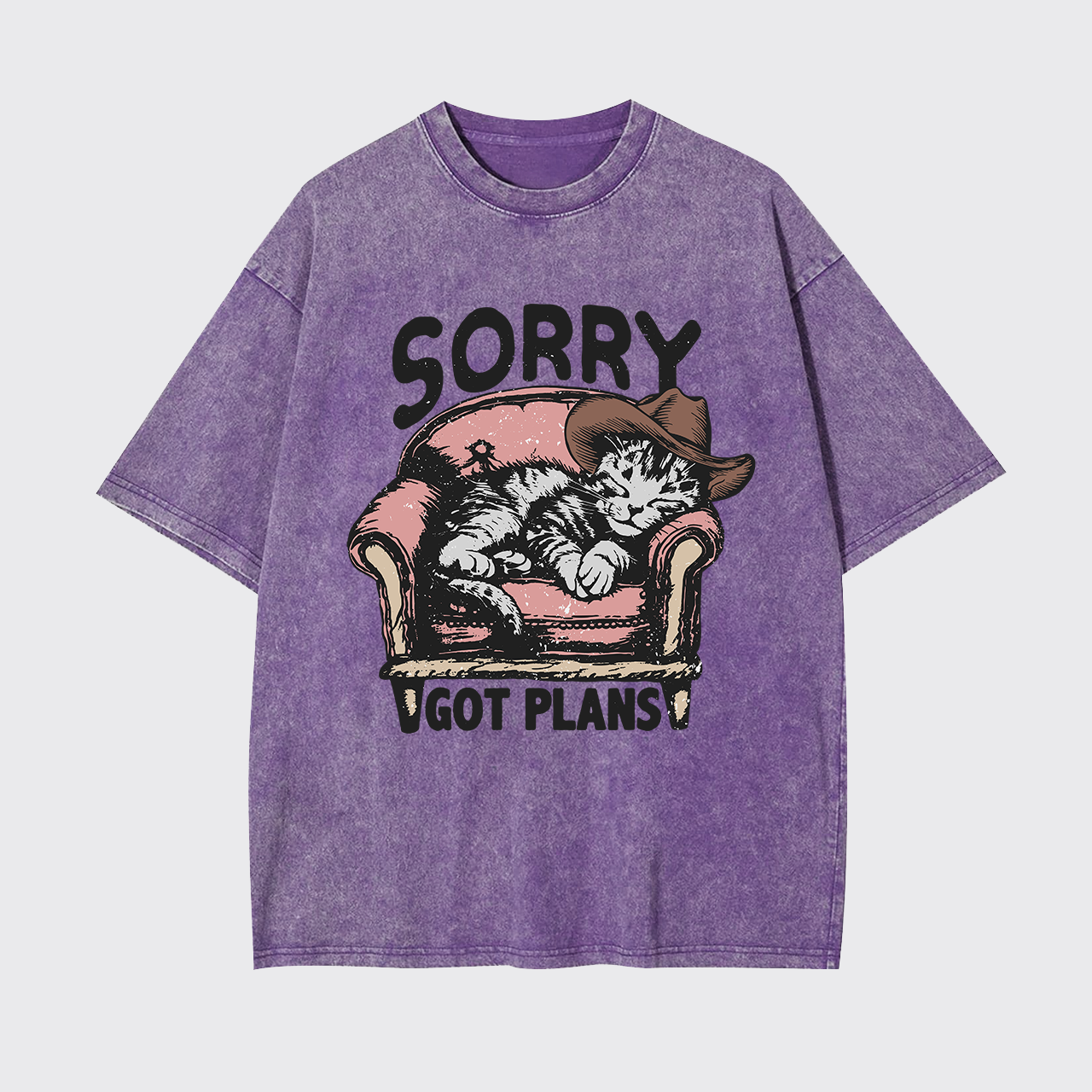 Sorry Got Plans Garment-dye Tees