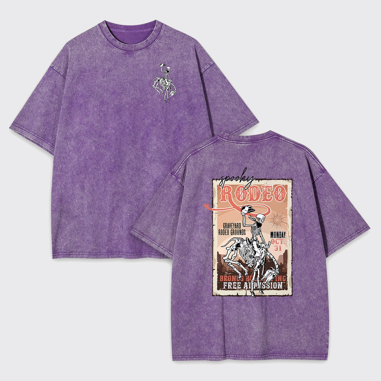 Your Halloween Stamp Garment-dye Tees