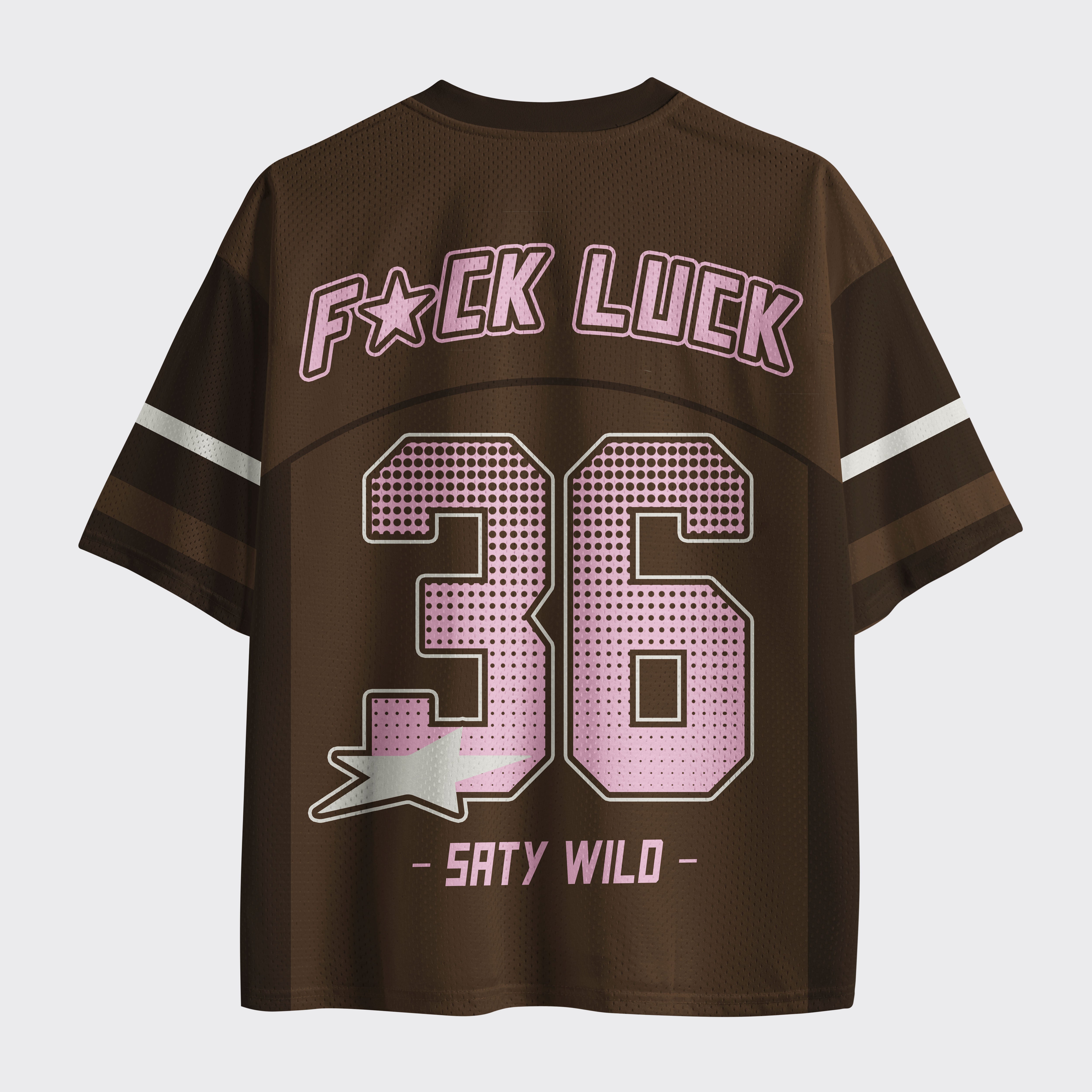 Personalized F*ck Luck Mesh Jersey