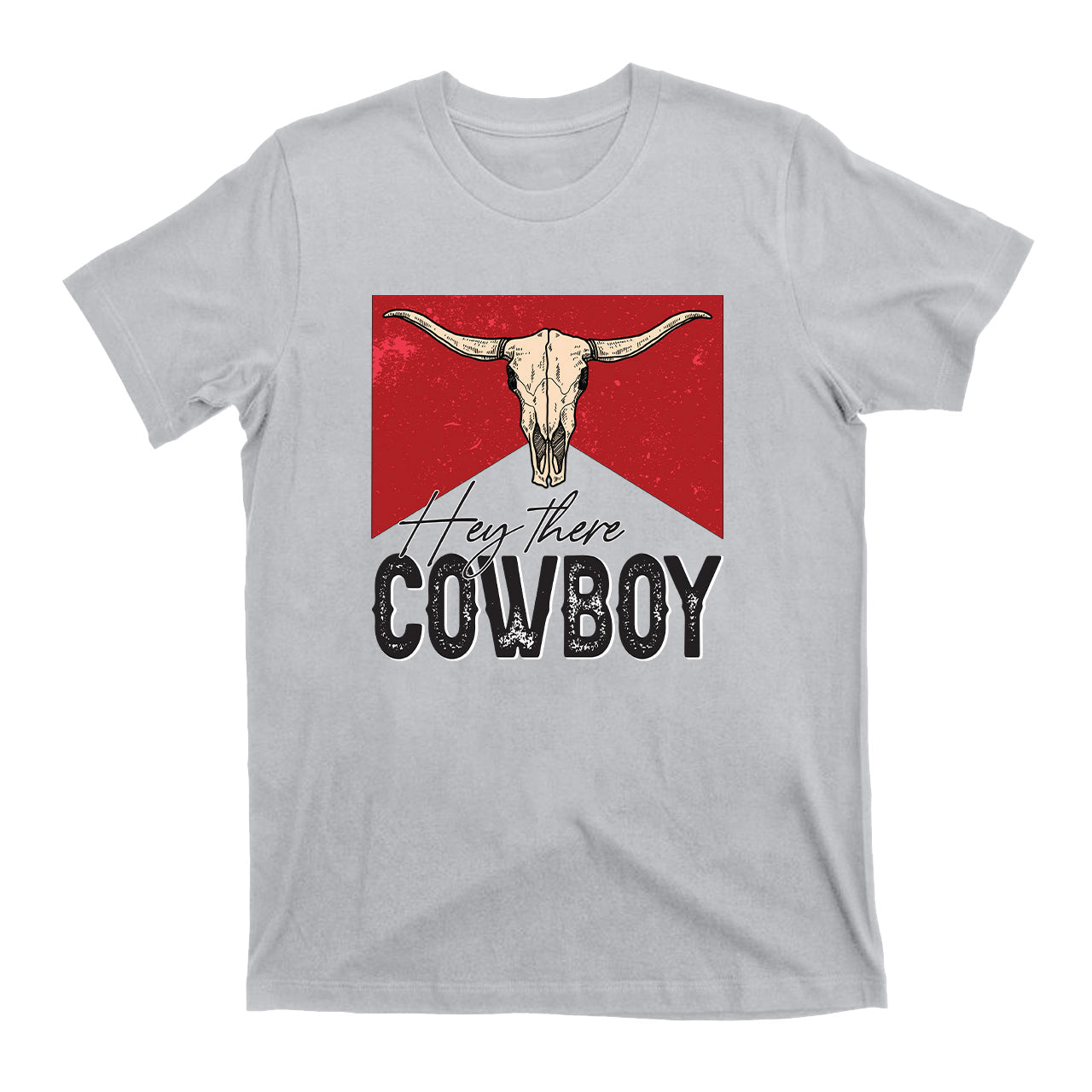 Hey There Cowboy Vintage Western Cowboy T-Shirt