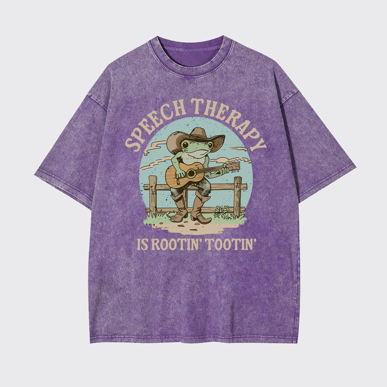 Speech Therapy Is Rootin' Tootin' Garment-dye Tees