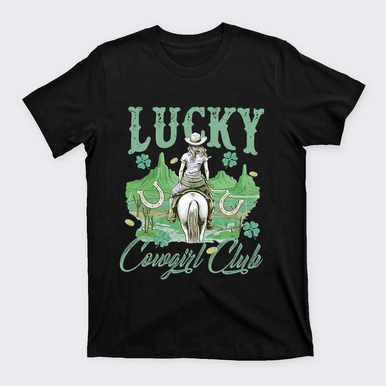 Lucky Cowgirl Club T-Shirts
