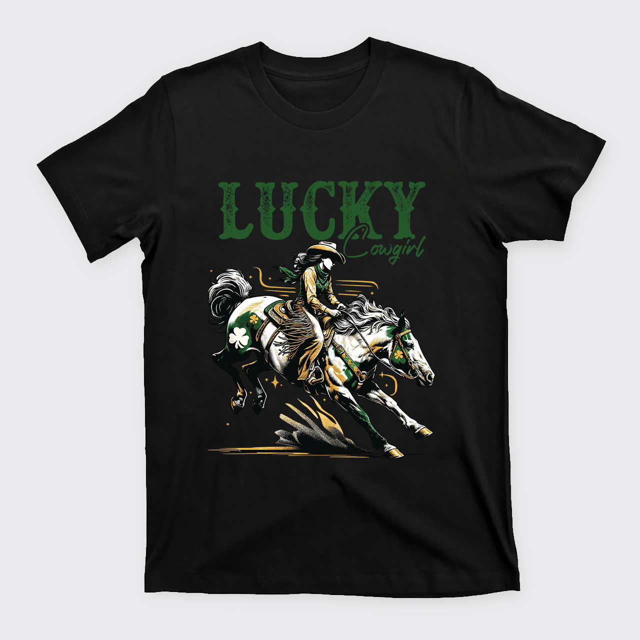 Lucky Cowgirl T-Shirts