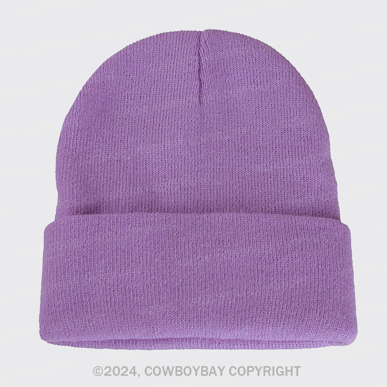 Solid Color Light Plate Knitted Hat