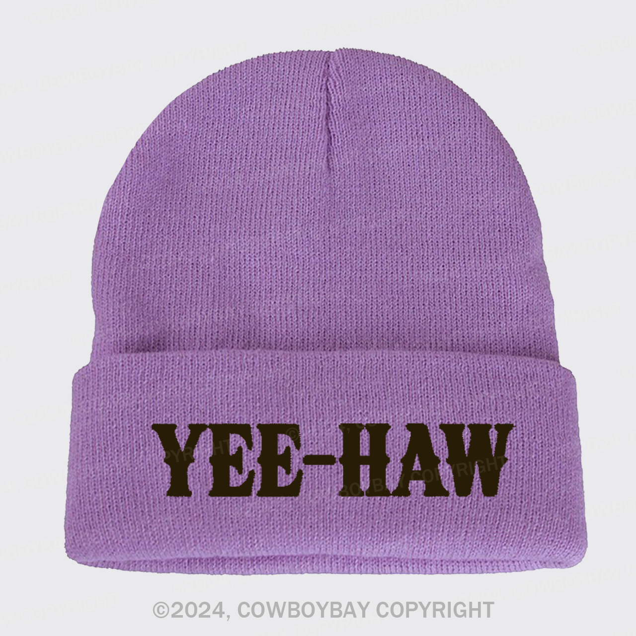 YEE-HAW Embroidered Knitted Beanie