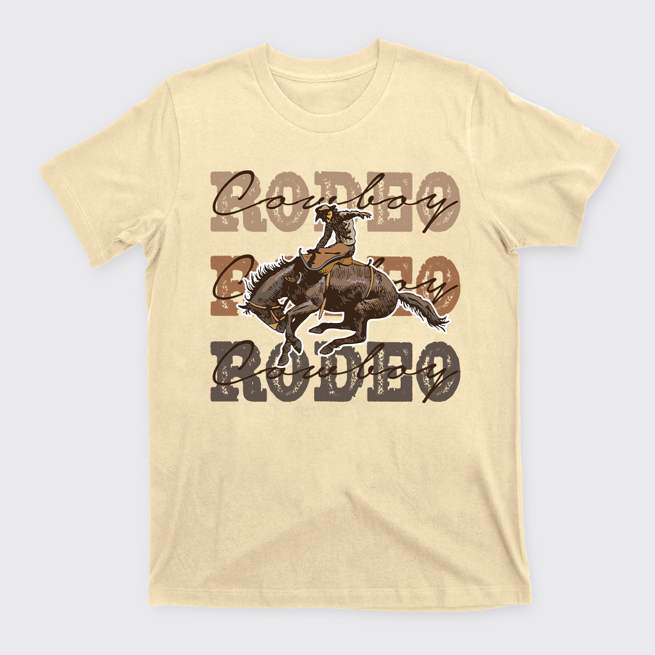 Cowboy Horse Riding Vintage Rodeo T-Shirts