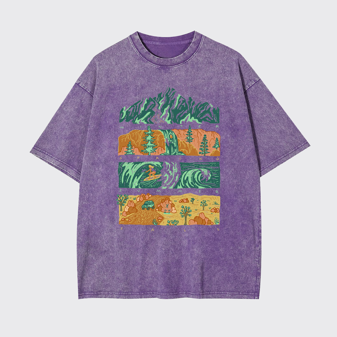 Nature's Journey Garment-dye Tees