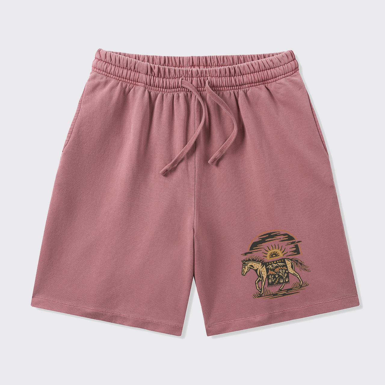 Ride Into The Cowboy Sunset_Broncobay Shorts