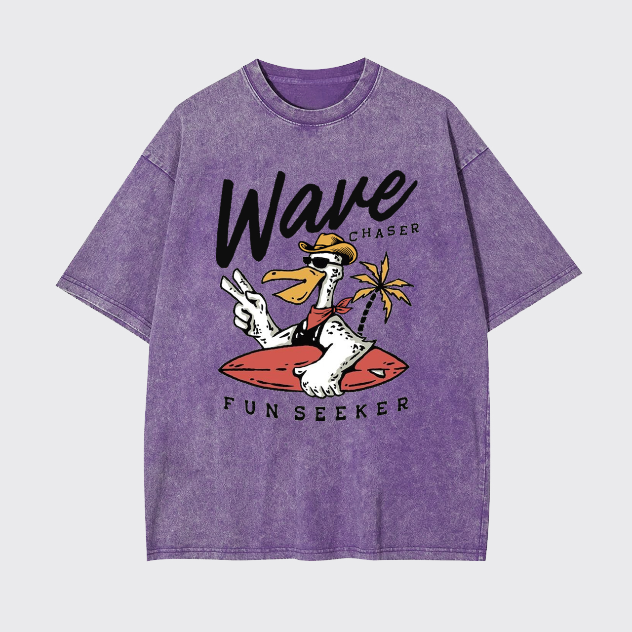 Wave Chaser Fun Seeker Garment-dye Tees